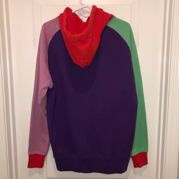 Teddy Fresh Men’s Color Block Hoodie Urban Outfitters sz M - Picture 5 of 5